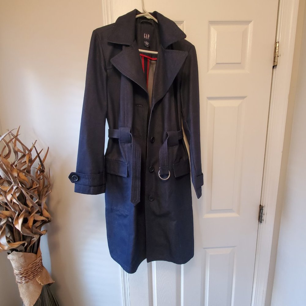 GAP Jean Trench Coat